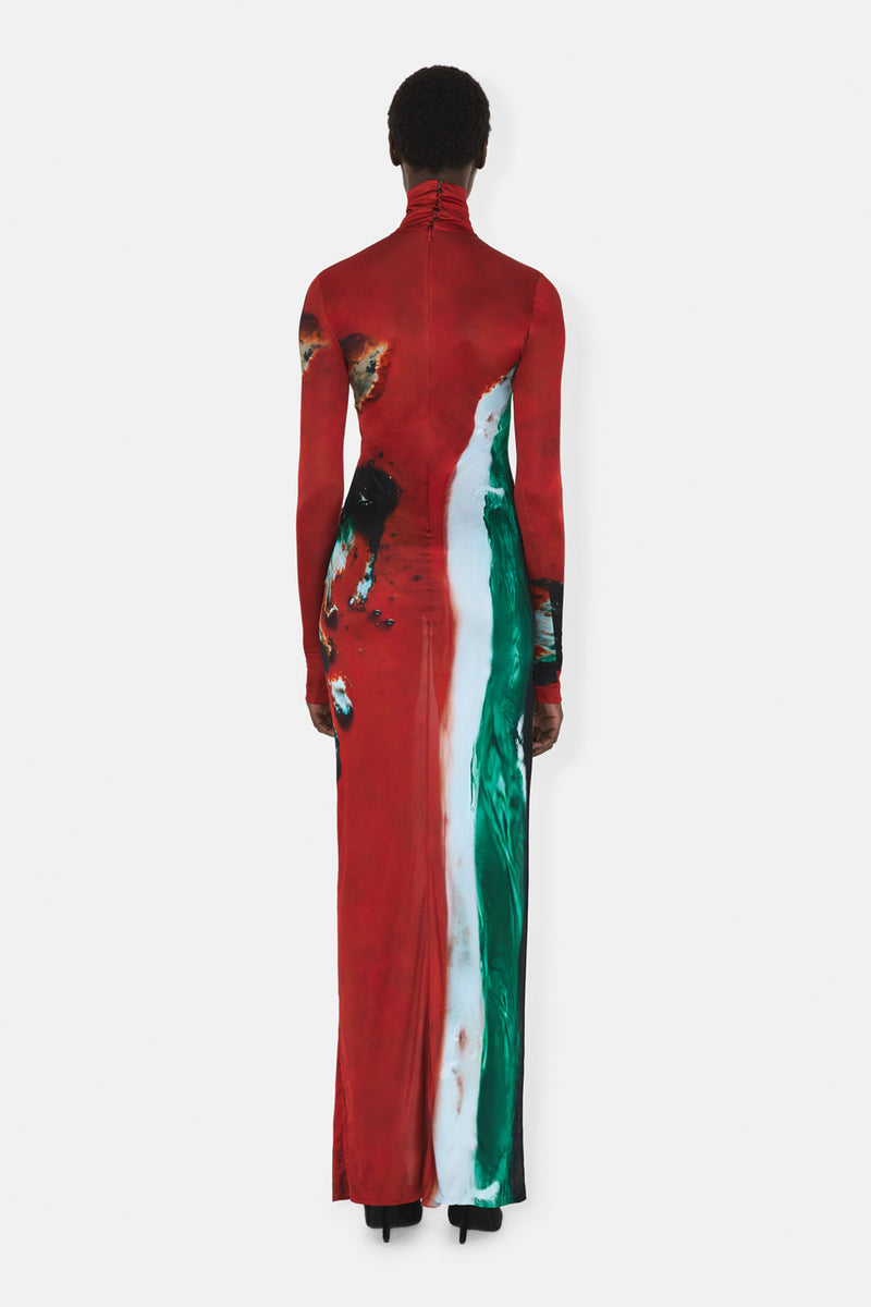 Longest Possible Game Dress - Oxblood