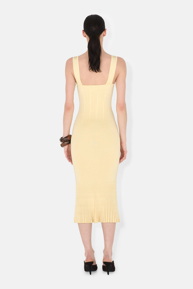 ATALANTA DRESS - CAMOMILE