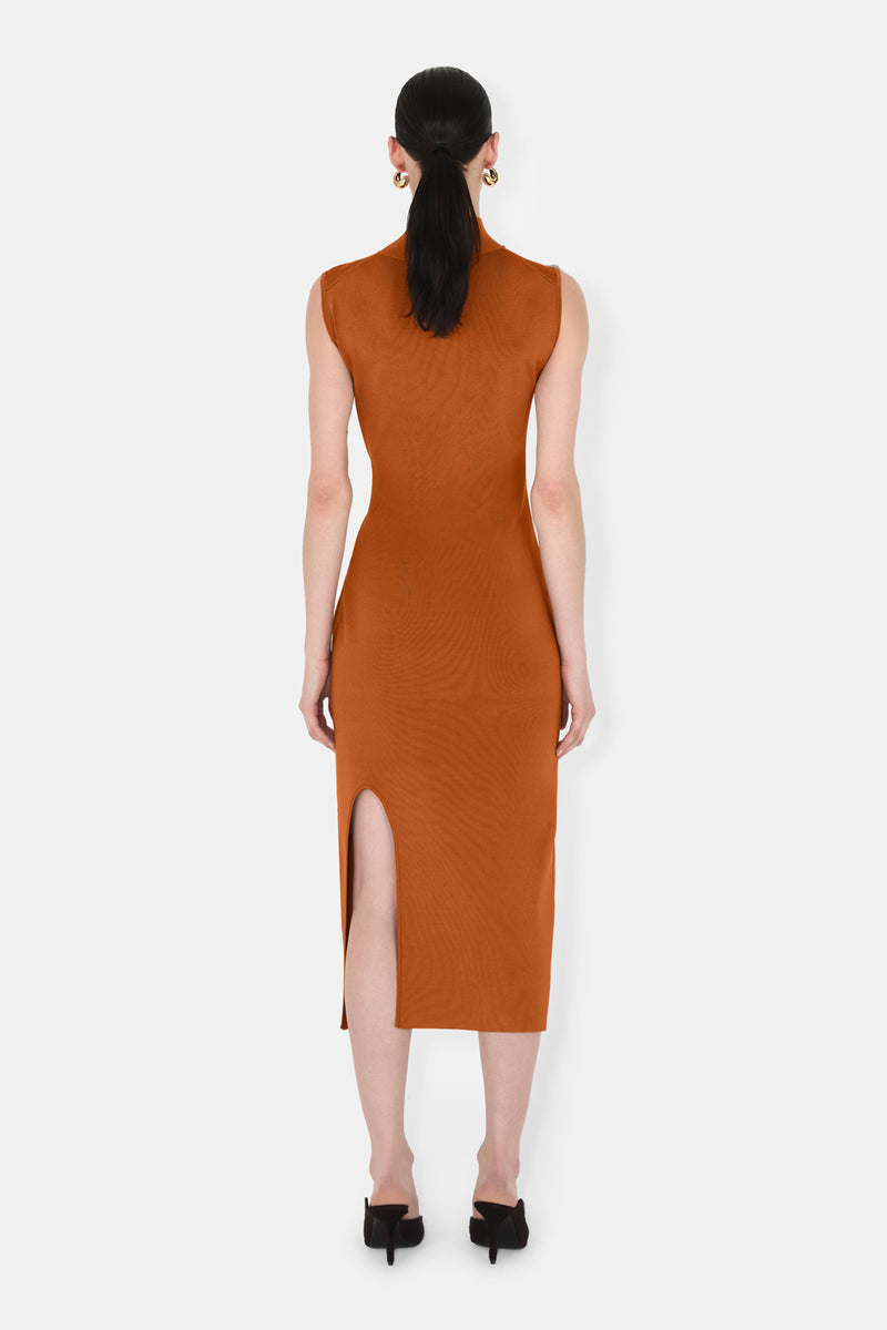 Malenko Day Dress - Brandy