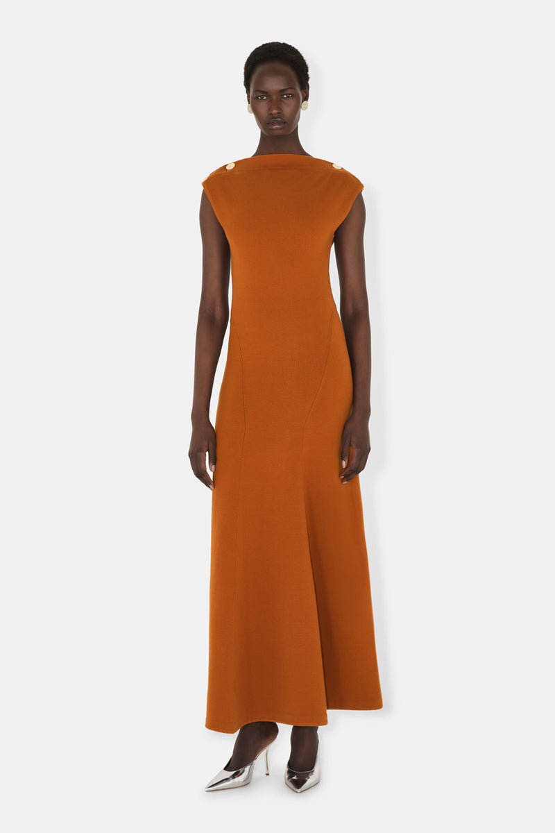 Fatima Dress - Brandy