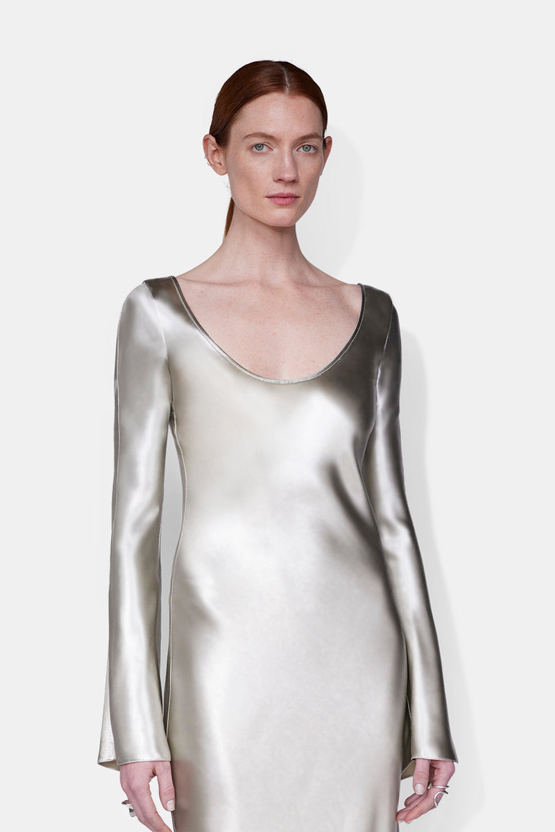 Valletta Gown - Silver