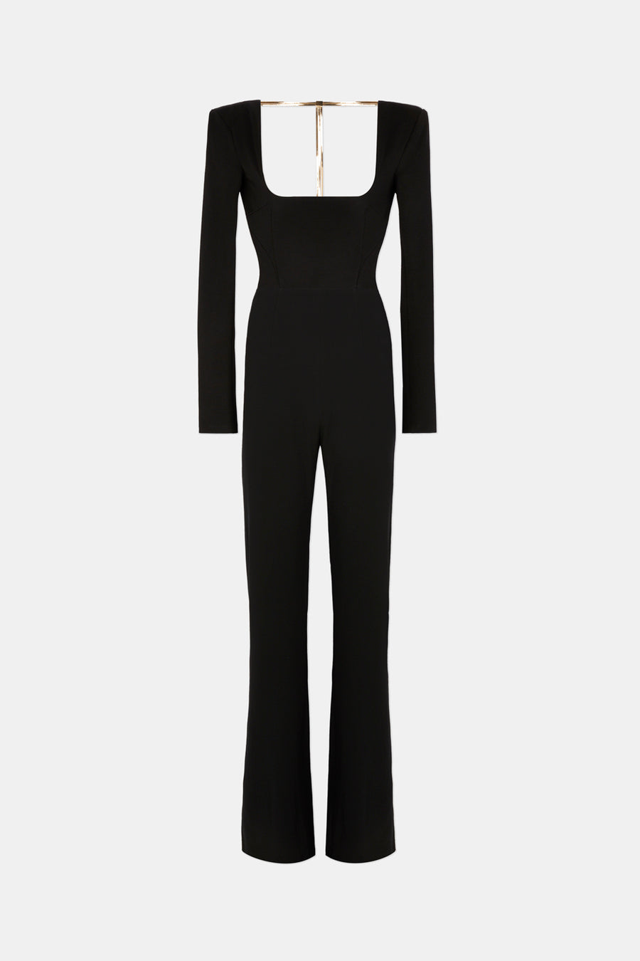 Liquid Chain Jumpsuit Black Galvan