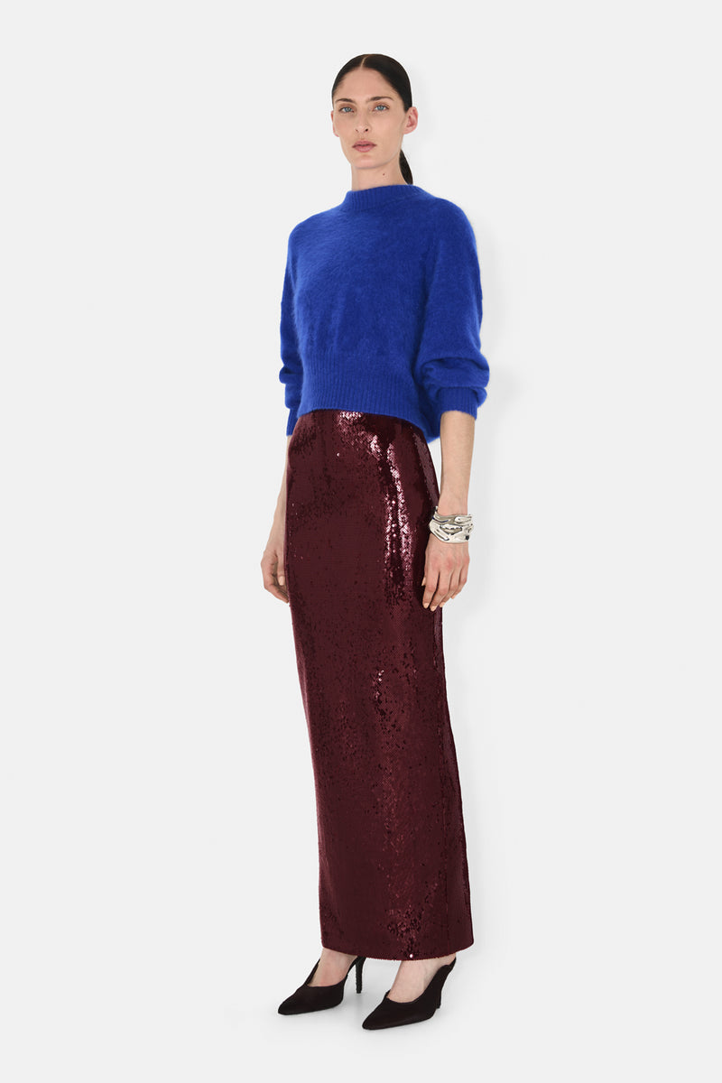 Diffusion Skirt - Oxblood