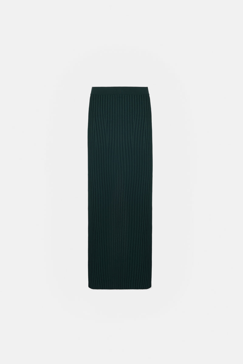 Rhea Lounge Tube Skirt - Evergreen