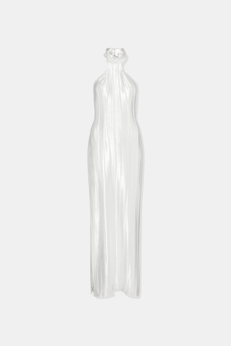 Panarea Bridal Dress - Pearl White – Galvan London UK