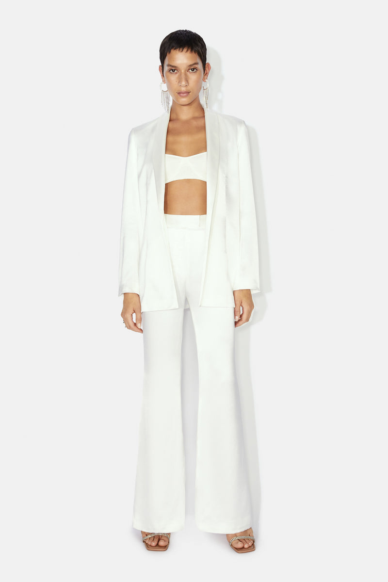 Julianne Bridal Blazer - Liquid White