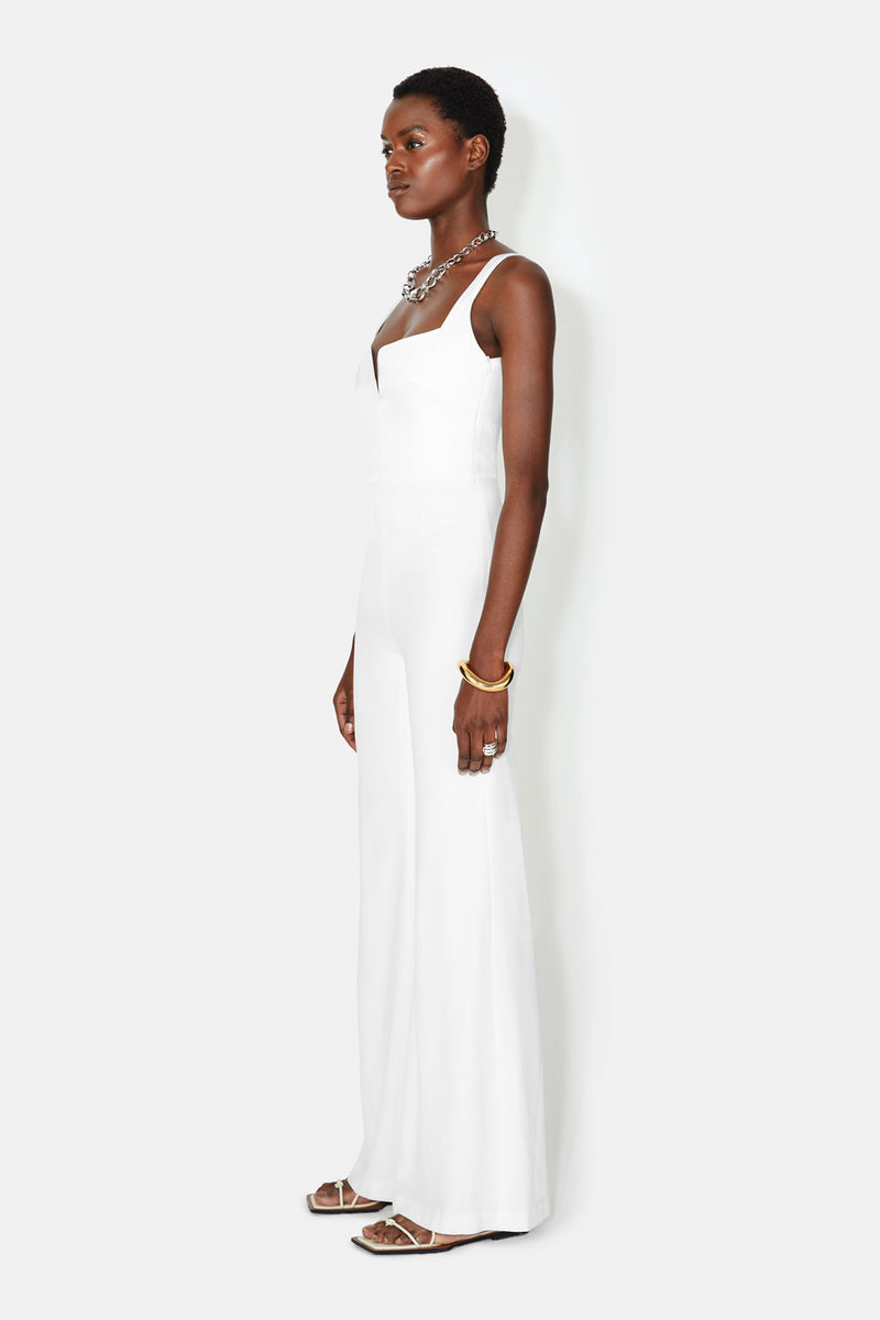 Bridal Eclipse Jumpsuit - White