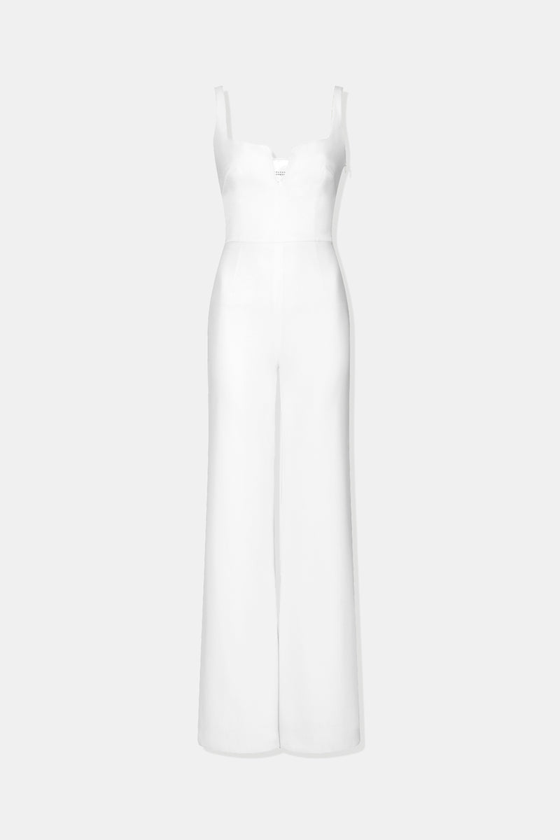 Bridal Eclipse Jumpsuit - White